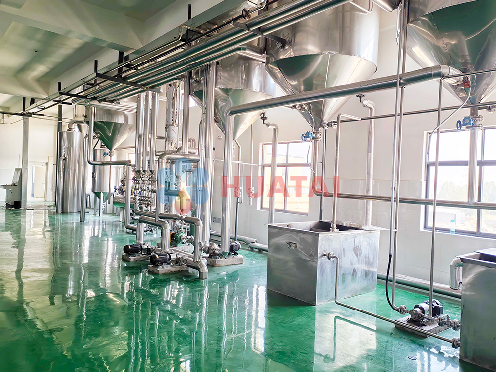 華泰智能裝備集團承建山東濟寧10TPD大豆壓榨油一級精煉項目正式投產(chǎn)