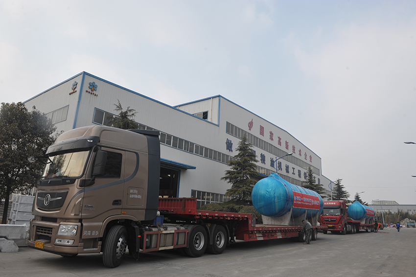 華泰集團設計制造的24T/D米糠毛蠟精制項目發(fā)往江蘇