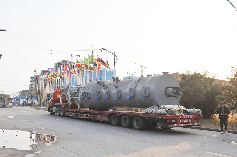 越南某公司訂購100噸米糠預處理浸出項目發(fā)貨完成